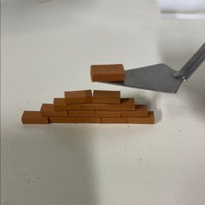 Miniature Brown Brick Set